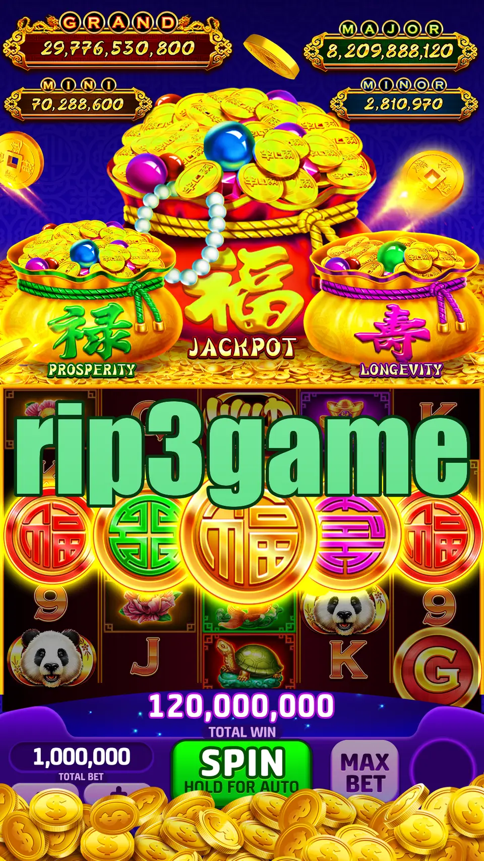 rip3game Tangkapan Layar - APK Resmi